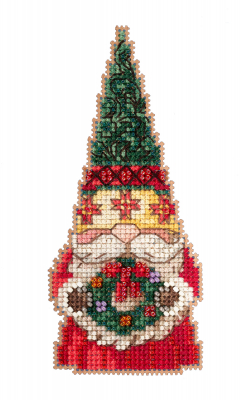 (image for) Gnome With Wreath by Jim Shore (2022)